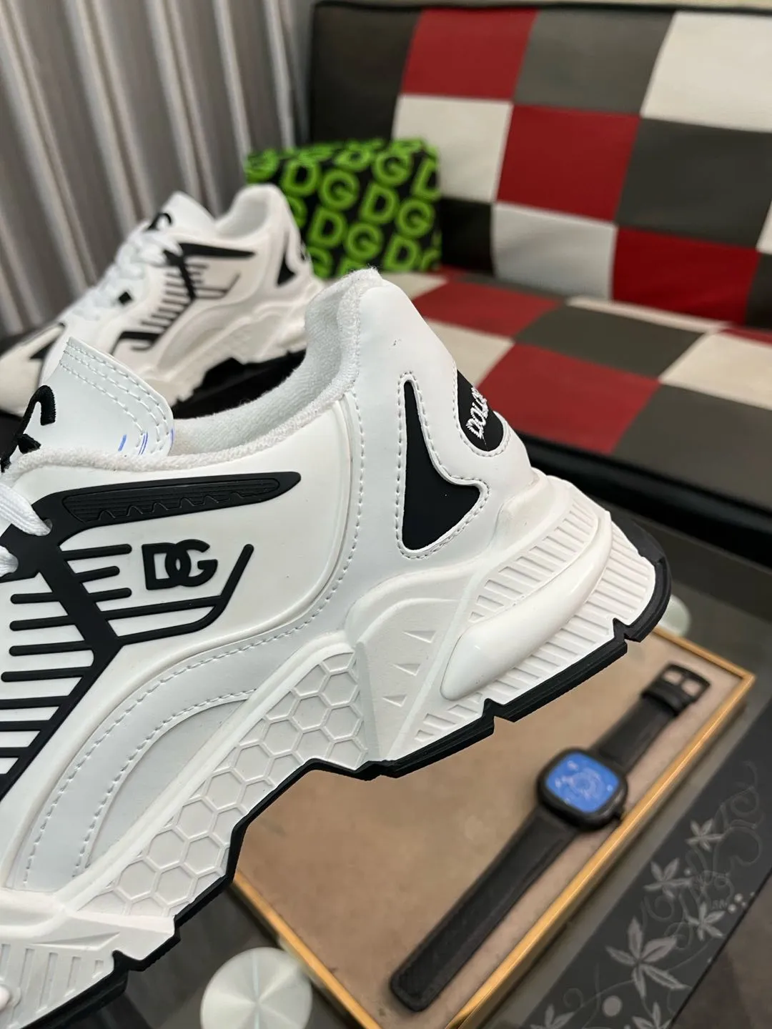 Men's men's shoes💰560⌚️⌚️DG "Dolce & Gabbana" low-top casual shoes Regular size: 35-46 Product material: Upper imported cowhide stitching fabric, breathable lining, original outsole